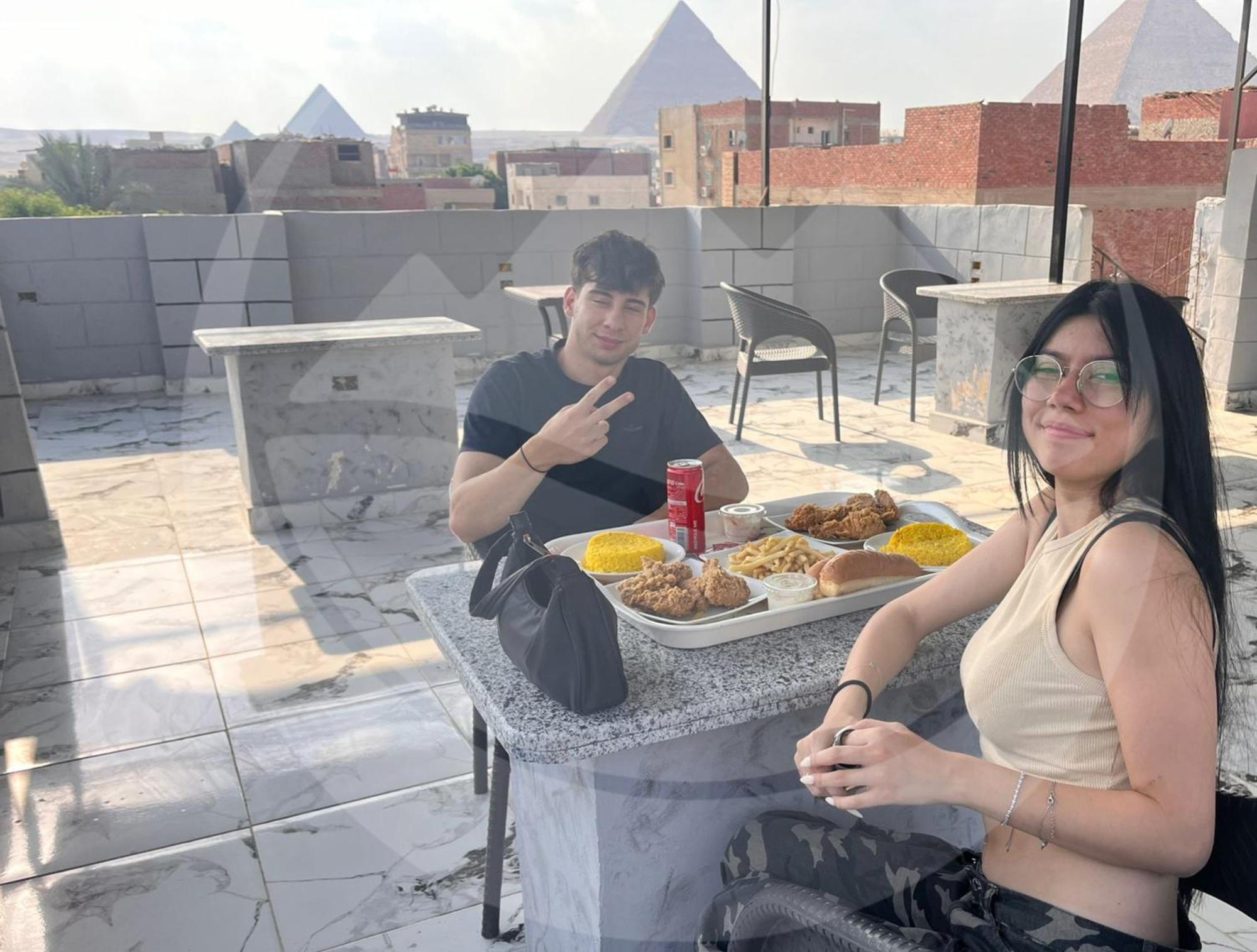 Alaskapyramidsview Kafrat al Jabal Bagian luar foto
